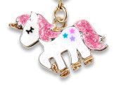Charm It Gold Glitter Unicorn Charm