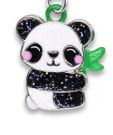 Charm It Glitter Panda Charm