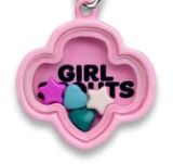 Charm It GS Trefoil Shaker Charm