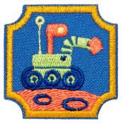 Ambassador Showcasing Robots Badge