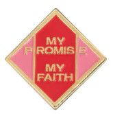 Cadette My Promise, My Faith Pin - Year 3