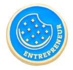 Daisy Cookie Entrepreneur Family Pin - Year 1