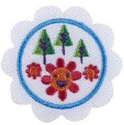 Daisy  Outdoor Art Maker Badge