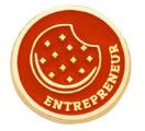 Cadette Cookie Entrepreneur Family Pin - Year 1