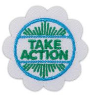 Daisy Take Action Award Badge