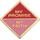 Cadette My Promise, My Faith Pin - Year 2
