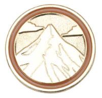 Brownie Journey Summit Award Pin