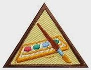 Brownie Painting Badge - Retired