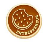Brownie Cookie Entrepreneur Family Pin - Year 1