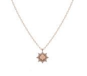 Bronze Award Burst Necklace