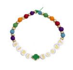 RAINBOW BEADS DIY BRACELET