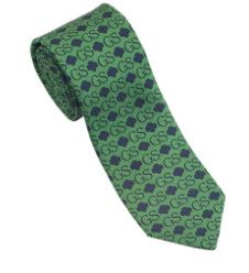 Girl Scout Legacy Tie - Green/Navy
