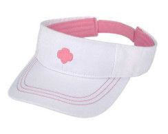 Trefoil Adjustable Visor - Girls