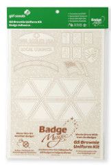 Badge Magic Girl Scout Brownie Uniform Kit