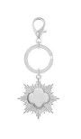 Silver Award Burst Keychain