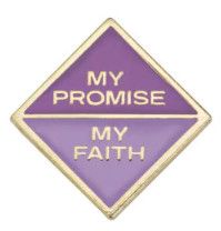 Junior My Promise, My Faith Pin - Year 2