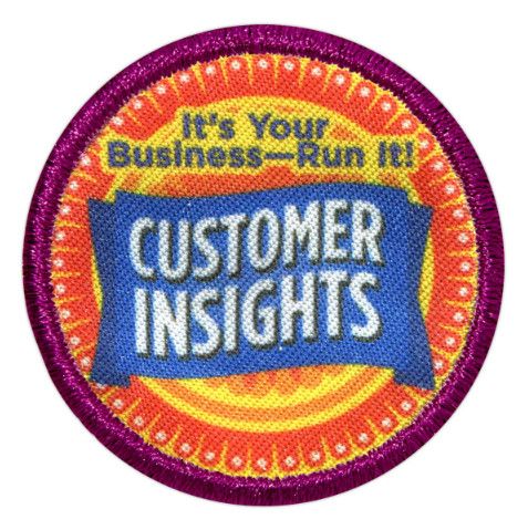 Junior Customer Insights Badge - Retired