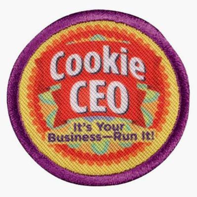 Junior Cookie CEO Badge - Retired
