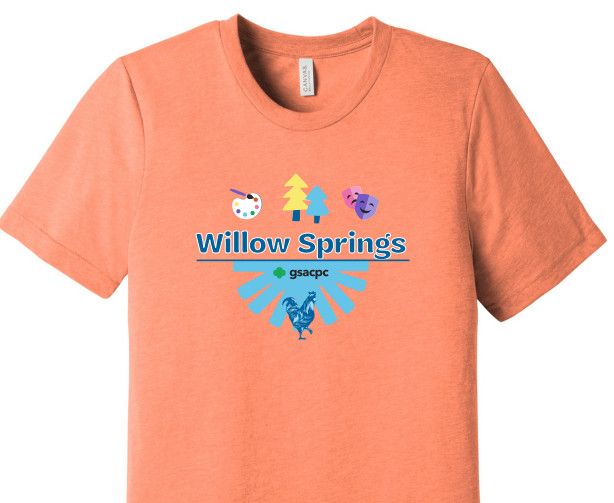 Youth Willow Springs Camp Shirt Orange