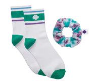 Junior Sock and Scrunchie Set