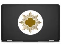 GOLD AWARD REMOVABLE VINYL TREFOIL TECH TATTOO