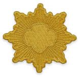 Gold Award Regalia Iron-On Patch