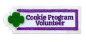 Cookie Program Volunteer Patch