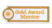 Gold Award Mentor Patch