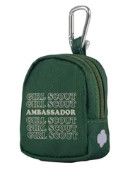 Ambassador Mini Zipper Coin Purse Backpack Clip