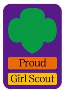 Proud Girl Scout Sticker