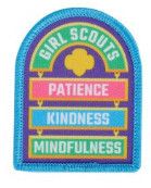 Patience, Kindness, Mindfulness Patch