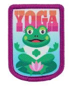 Yoga Frog Patch