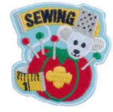 SEWING MOUSE FUN PATCH