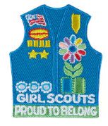 Daisy Vest with Insignia Patch