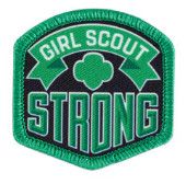 Girl Scout Strong Patch - D25