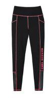 Mesh Detail Leggings - Womens