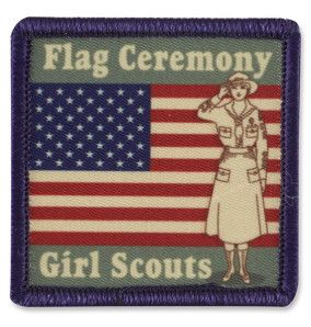 Vintage Flag Ceremony Patch