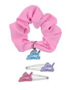 Scrunchie and Barrettes Set