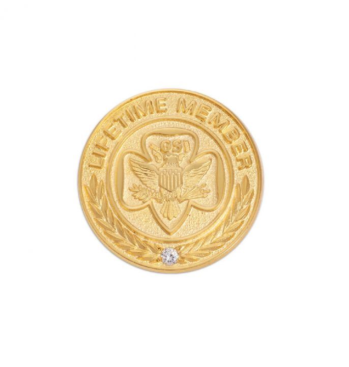 Lifetime Membership Pin - Traditional