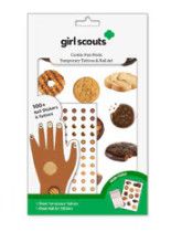 Cookie Fun Finds Nail Stickers and Tattoo