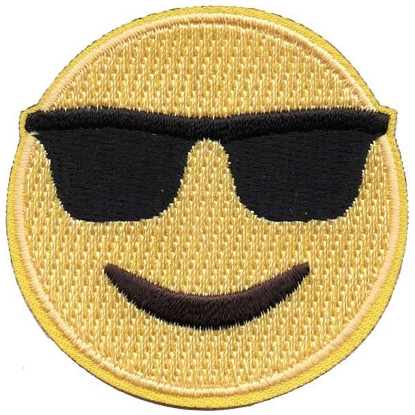 Emoji Sunglasses Patch S-5281