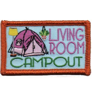 Living Room Camp Out Patch S-7038