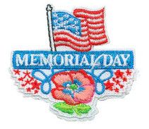Memorial Day Patch S-3609