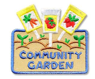 Community Garden Blue