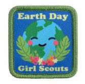 Earth Day Smile Fun Patch