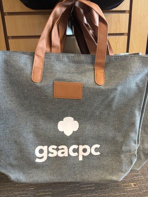 Heathered Tote Bag - Gray