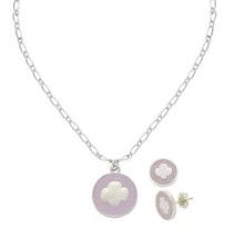 C/S/A Necklace and Earring Set