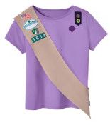 Official Cadette, Senior, Ambassador Pocket Sash, Size: Regular