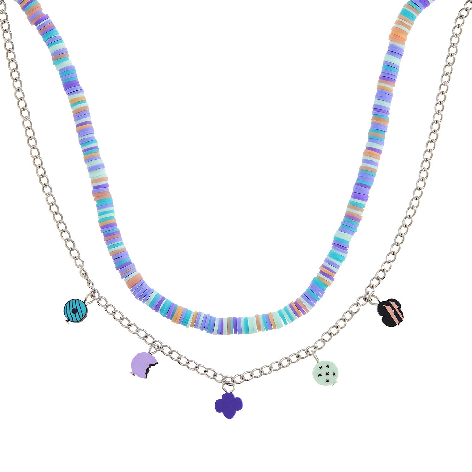 Bead Cookie Necklace