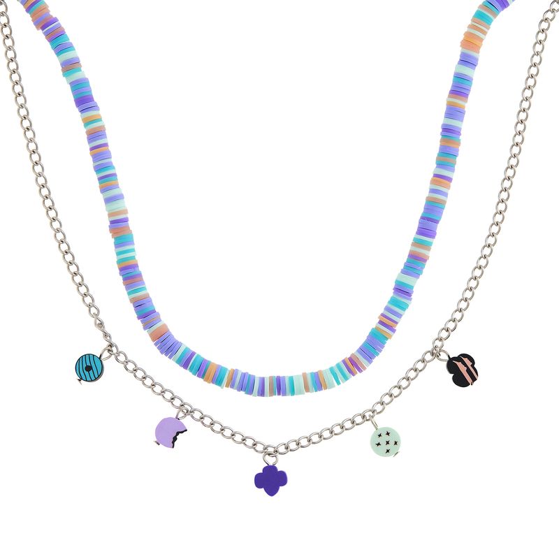 Bead Cookie Necklace
